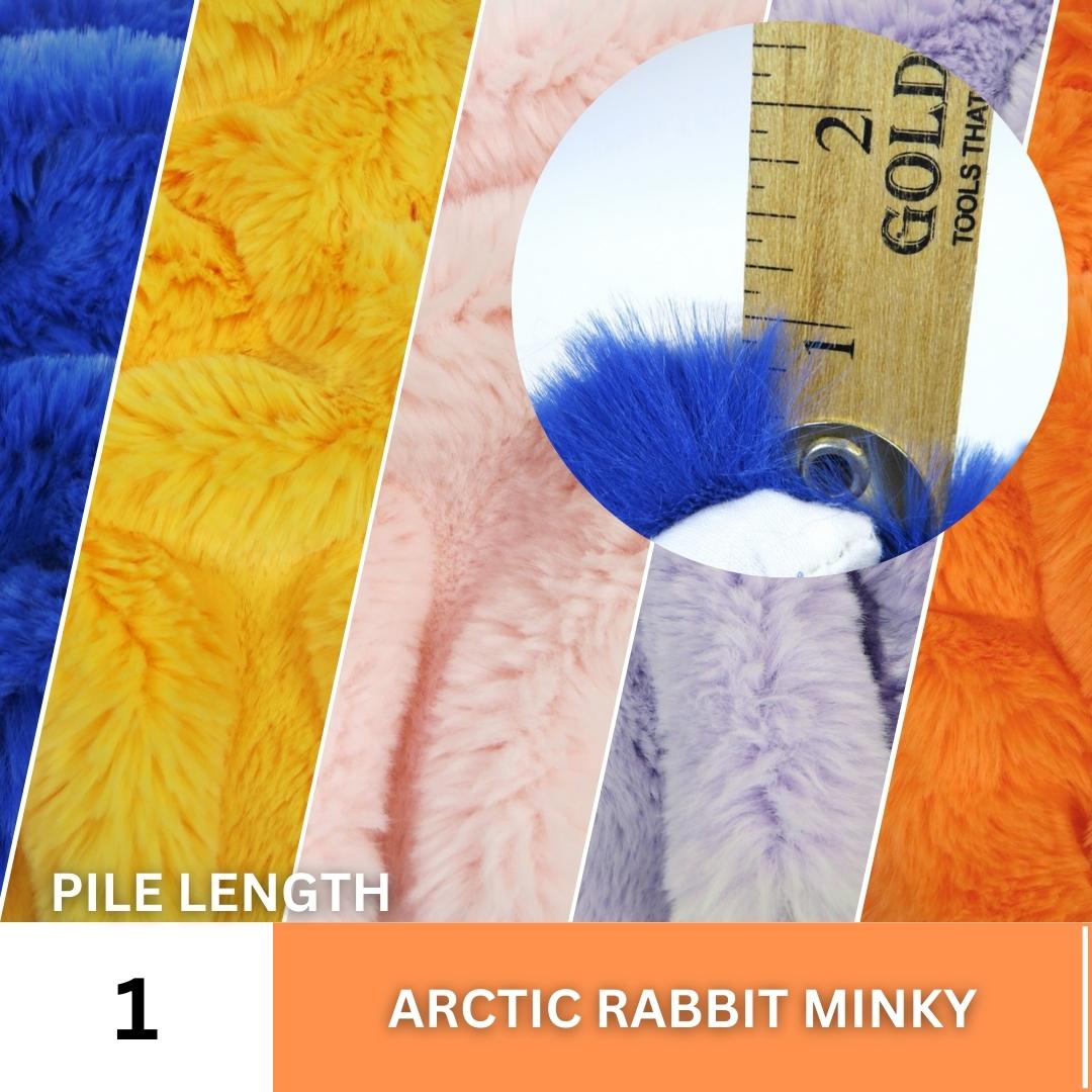 30 Yard Roll of Arctic Rabbit Minky