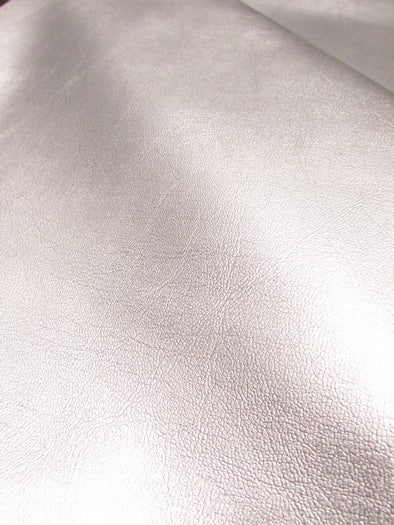 MarineVinyl - Auto/Boat - Upholstery Fabric / Metallic Silver / By The Roll - 30 Yards - 0