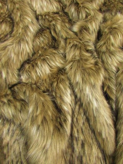 Eurasian Wolf Animal Short Pile Coat Costume Fabric / Sold By The Yard