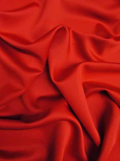 Neoprene Scuba Techno Athletic Double Knit All-Purpose Fabric / Red / CLOSEOUT