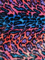 Ecoshag Hippie Jaguar Faux Fur Fabric / Mirage