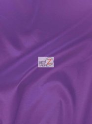 Solid Polyester Taffeta 58"/60" Fabric / Purple / Sold By The Yard