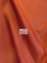 Solid Polyester Taffeta 58"/60" Fabric / Red / Sold By The Yard