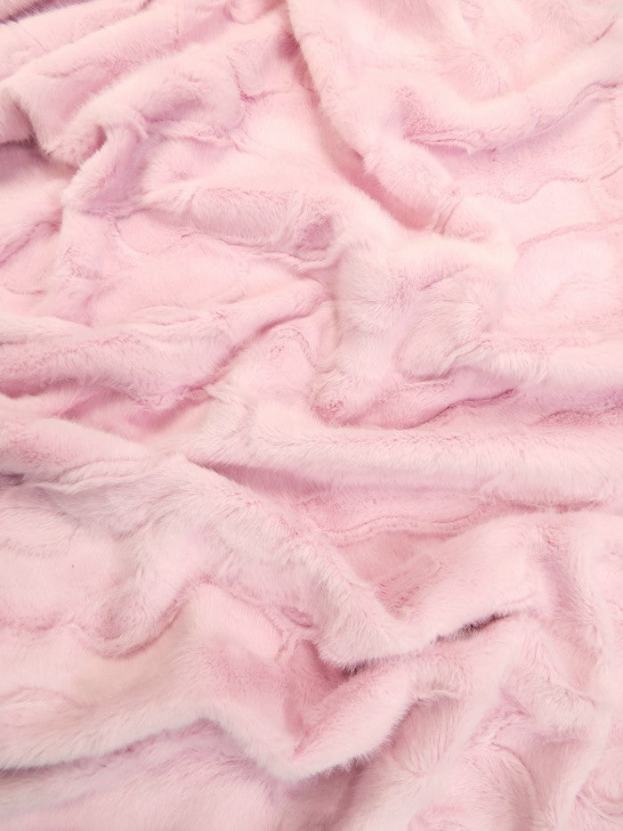 Bunny Rabbit Ultra Soft Snuggle Minky / Light Pink