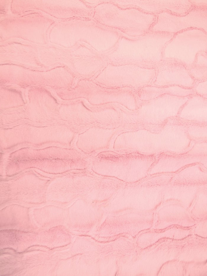 Bunny Rabbit Ultra Soft Snuggle Minky / Light Pink - 0
