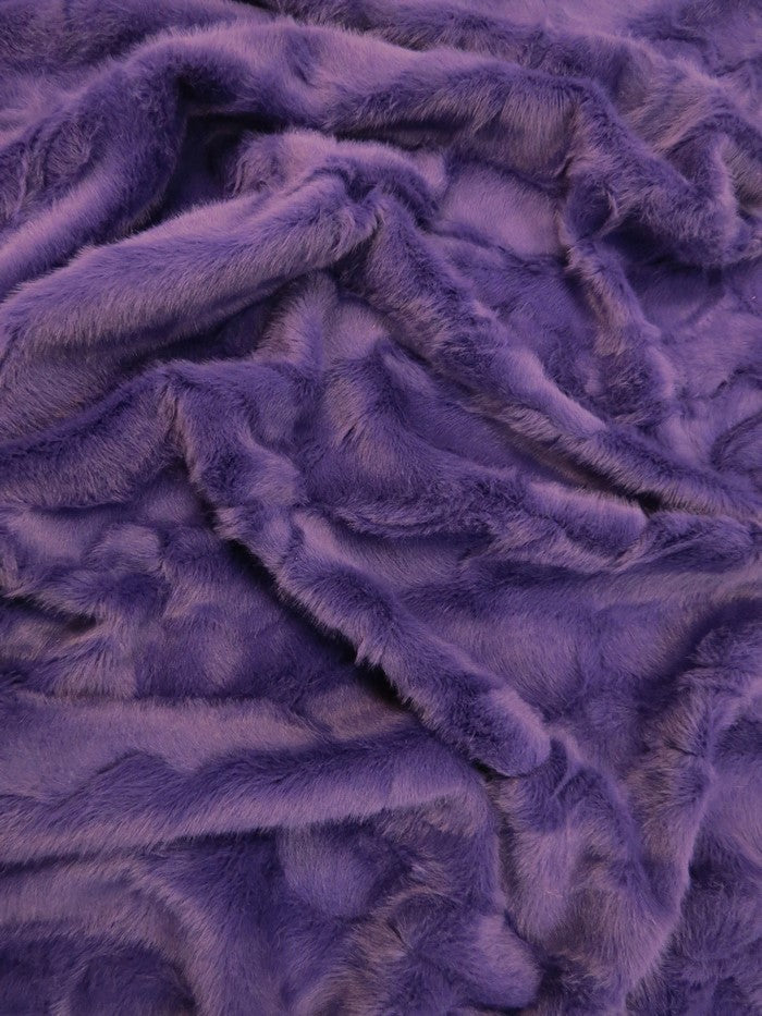 Bunny Rabbit Ultra Soft Snuggle Minky / Dark Purple