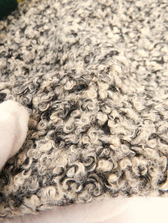 Charcoal / Sherpa Teddy Knit