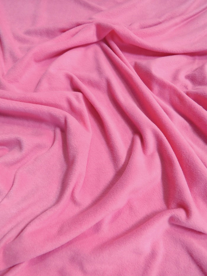Fleece Fabric Solid / Candy / 65 Yard Roll