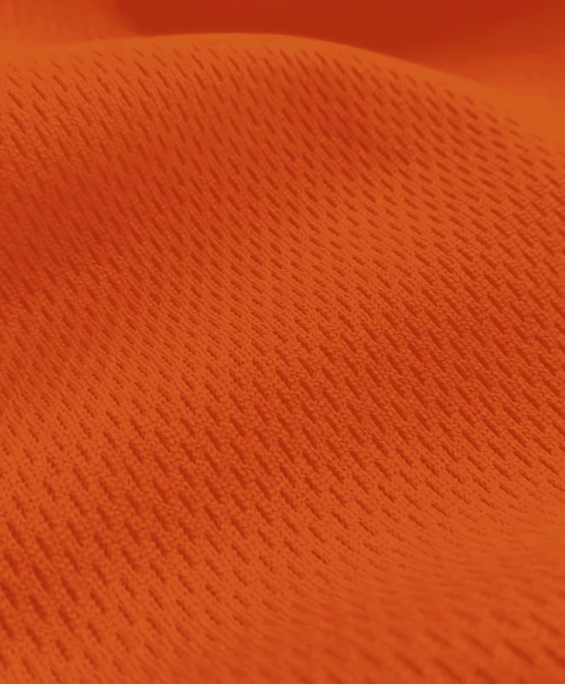 Heavy Sports Mesh Activewear Jersey Fabric Orange Sold By The Yard