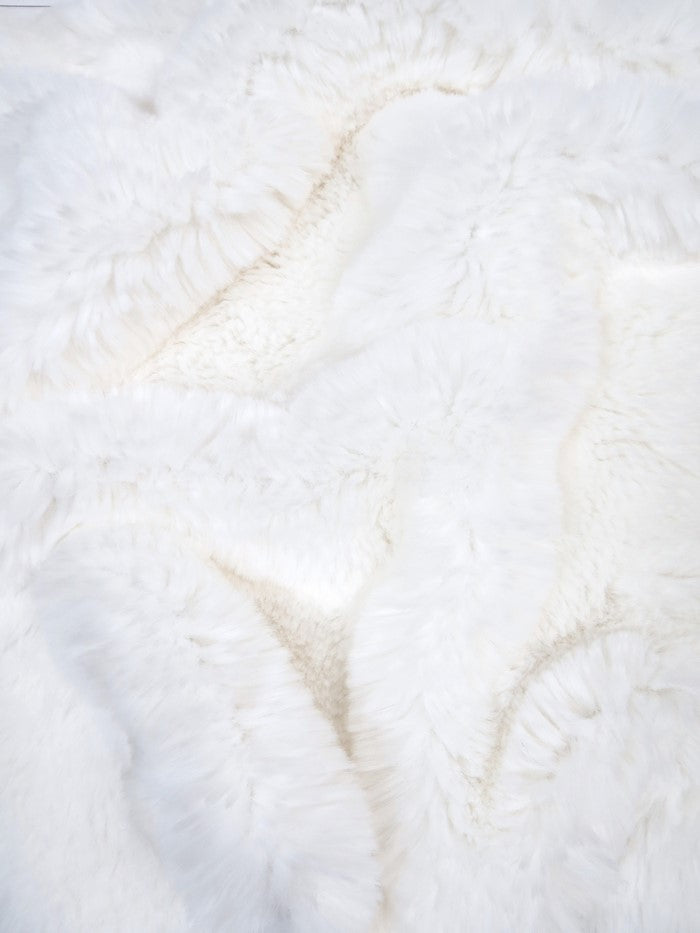 Bunny Thick Faux Fur Minky Fabric / Short Pile / Super Soft