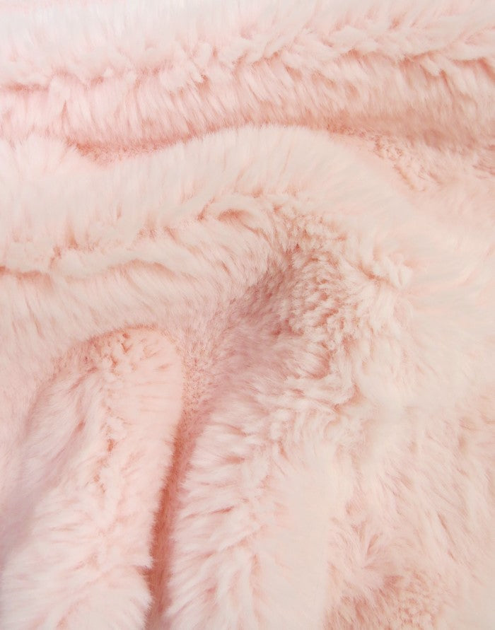 Arctic Rabbit Minky / Light Pink