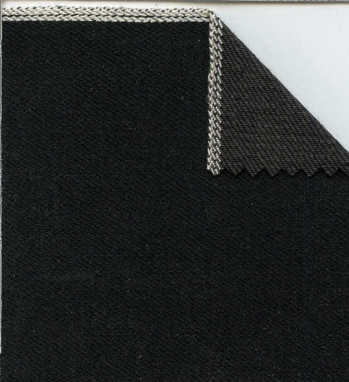 Japanese Selvedge Denim Fabric / Black and Charcoal (Japan Nihon Menpu)