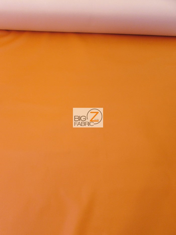 Orange Marine Vinyl Fabric / Sold By The Yard - 0