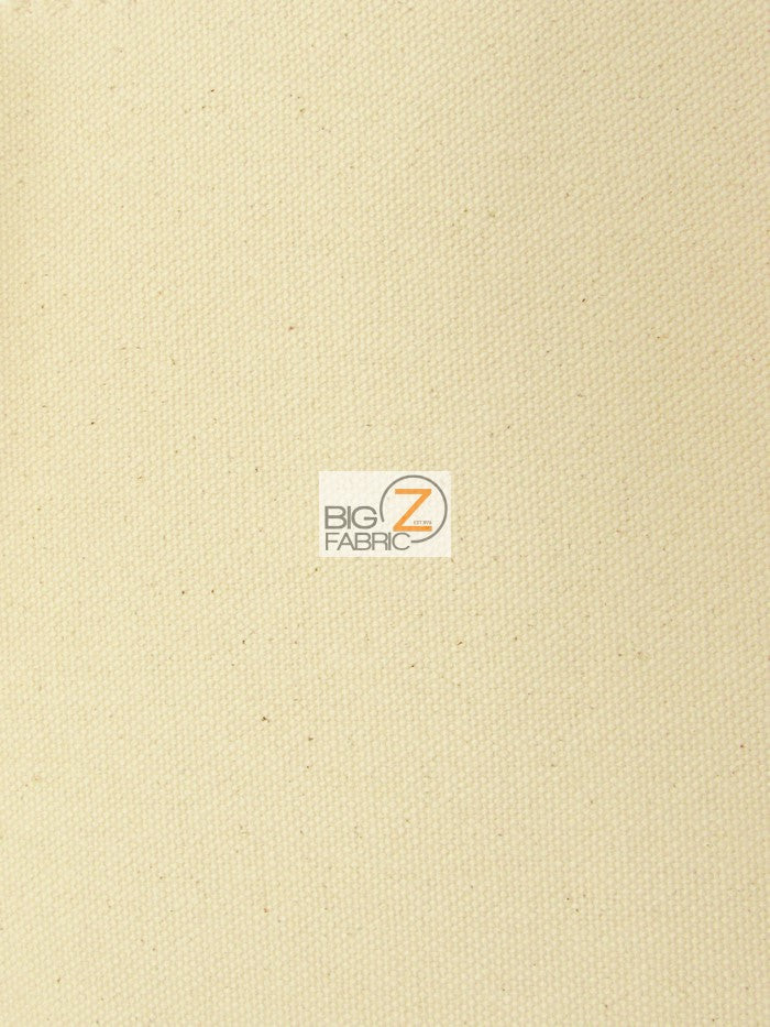 Cotton Duck Canvas Fabric / Natural (#8) (18oz) / Sold By The Yard