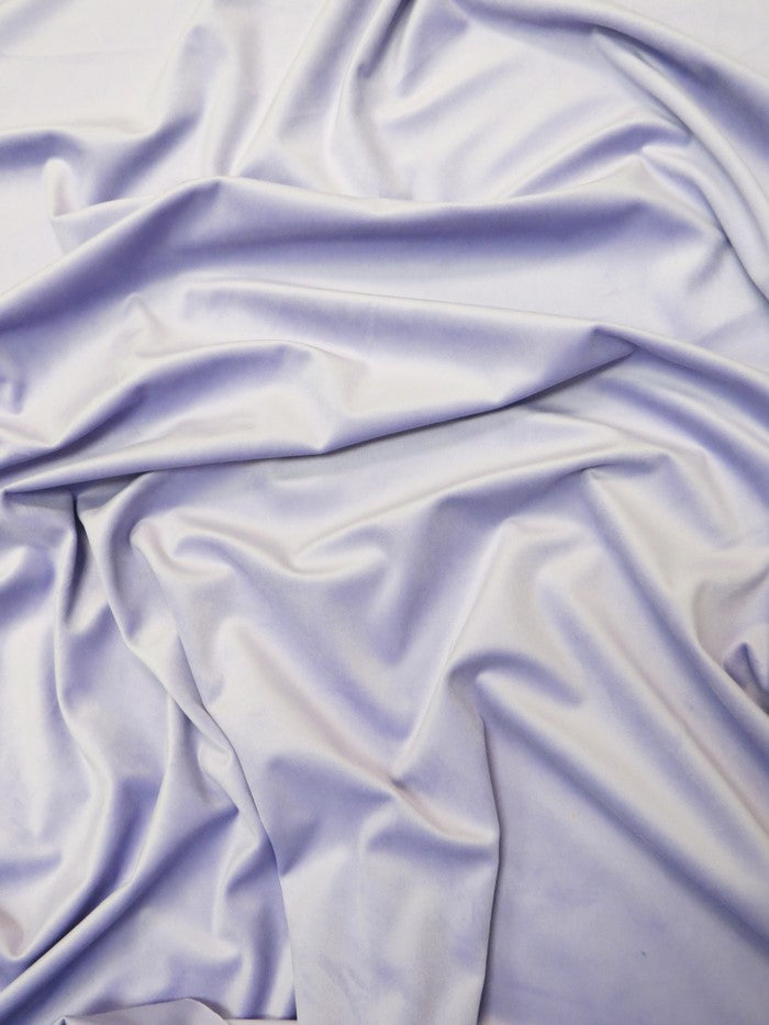 Matte Butter Velvet Drapery Upholstery Fabric / Navy Blue / Sold By The Yard - 0