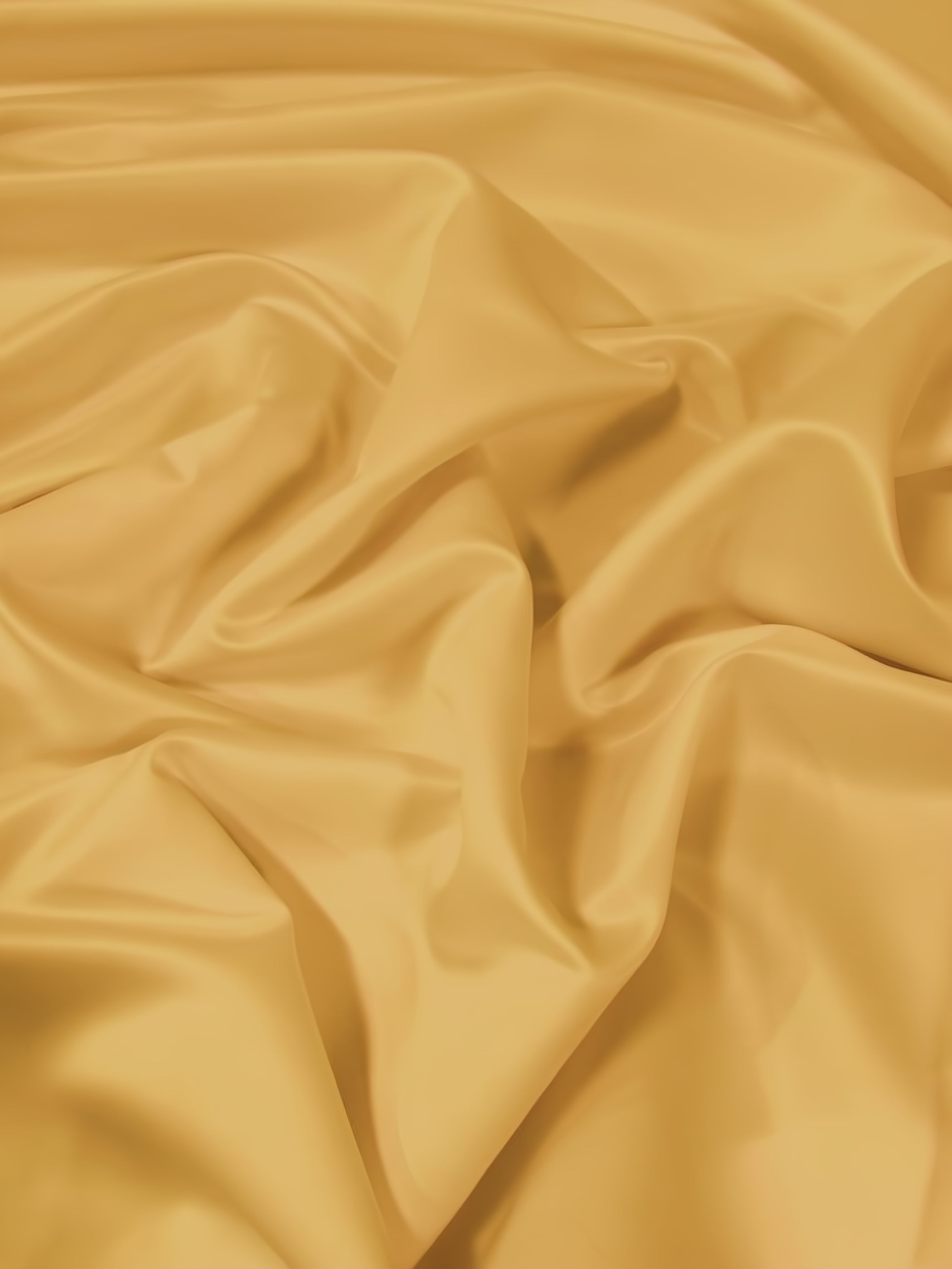 Dull Bridal Satin Fabric Gold by the Yard