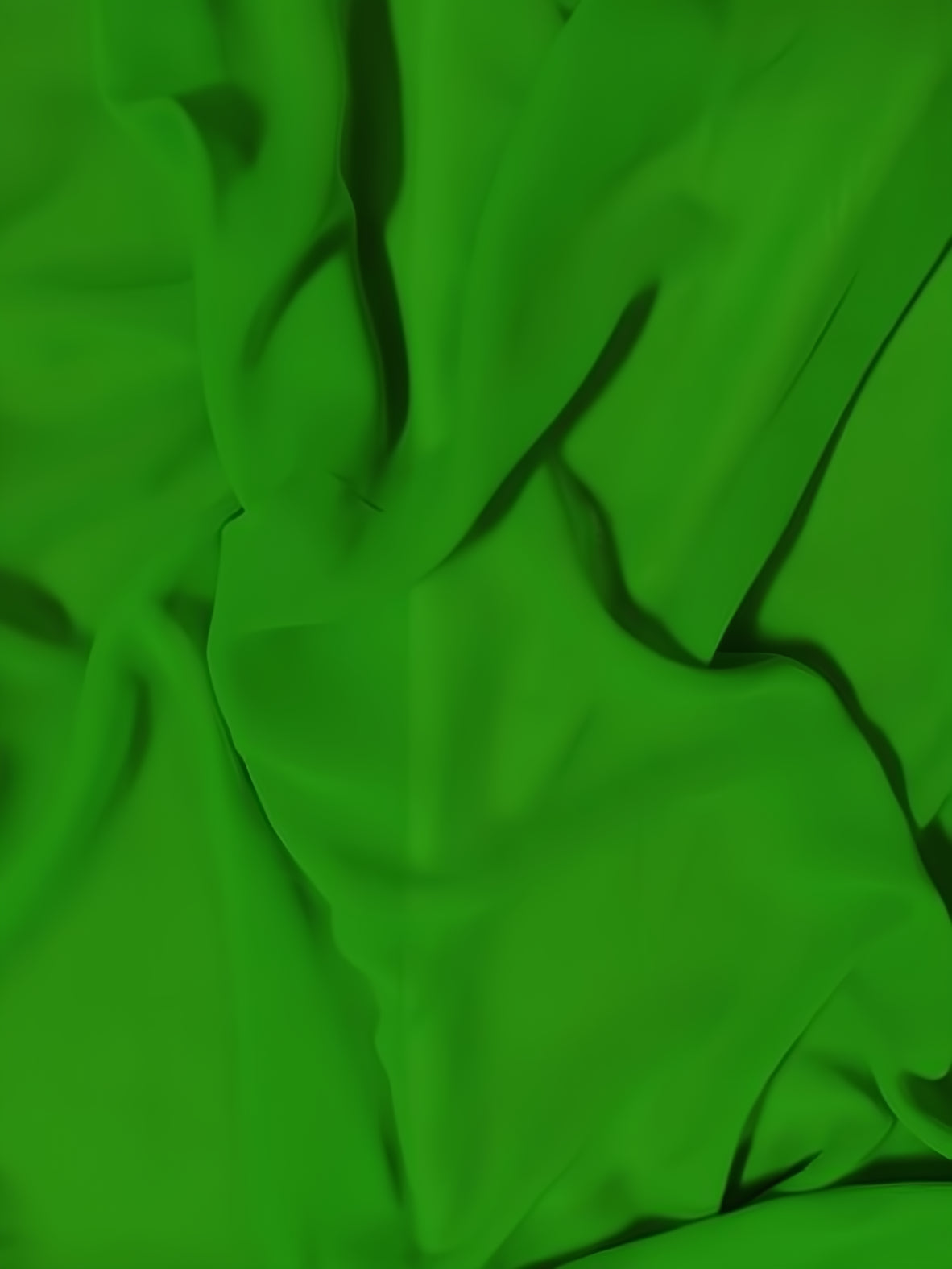 Wholesale Solid Hi-Multi Chiffon Dress Fabric Kelly Green 20 Yard Roll