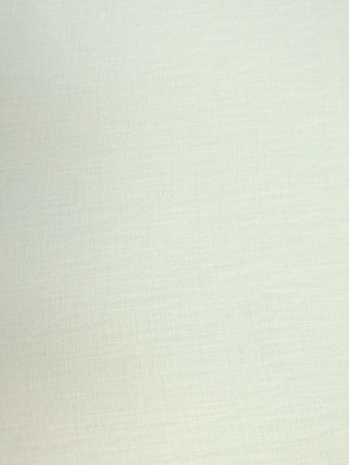 Distress Imitation Linen Fabric / Sky Blue / Sold By The Yard