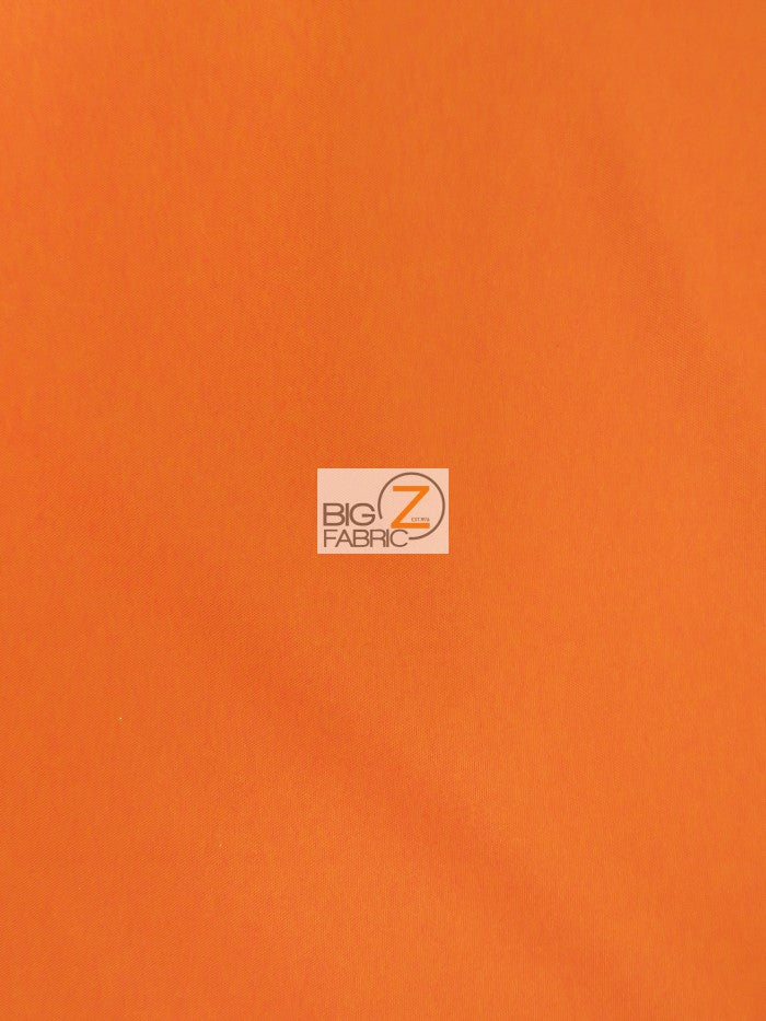 Solid Canvas Outdoor Anti-UV Waterproof Fabric / Orange / Sold By The Yard