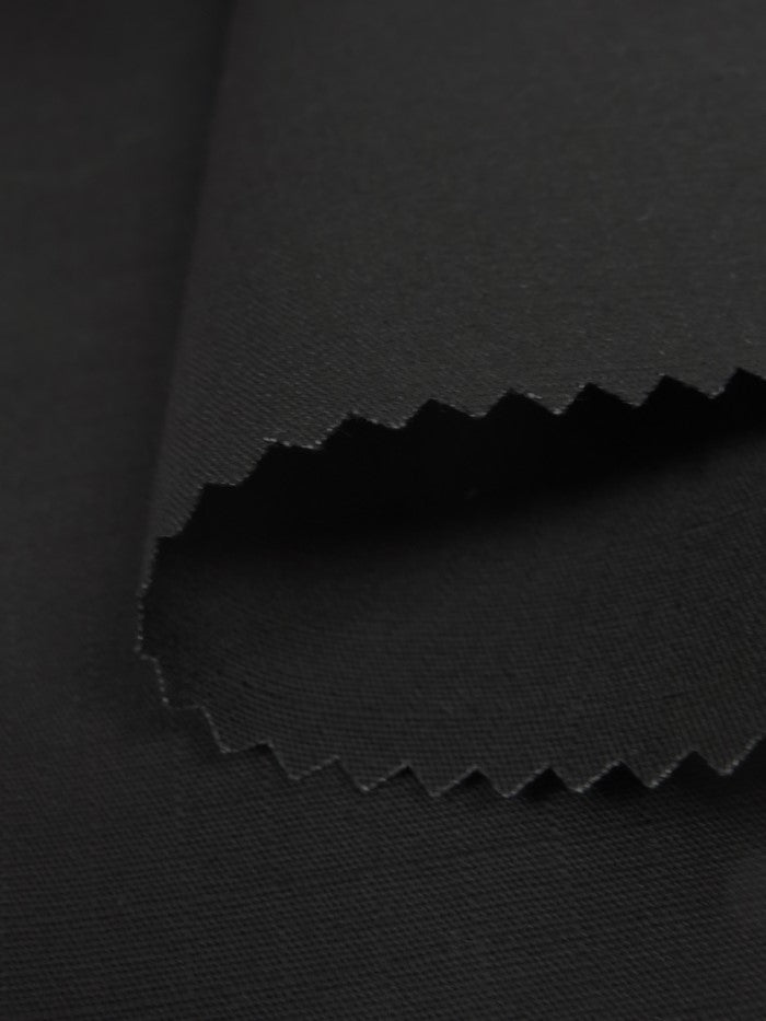 Black Mt. Vernon Ripstop Fabric / 100% USA Cotton / 6.5oz