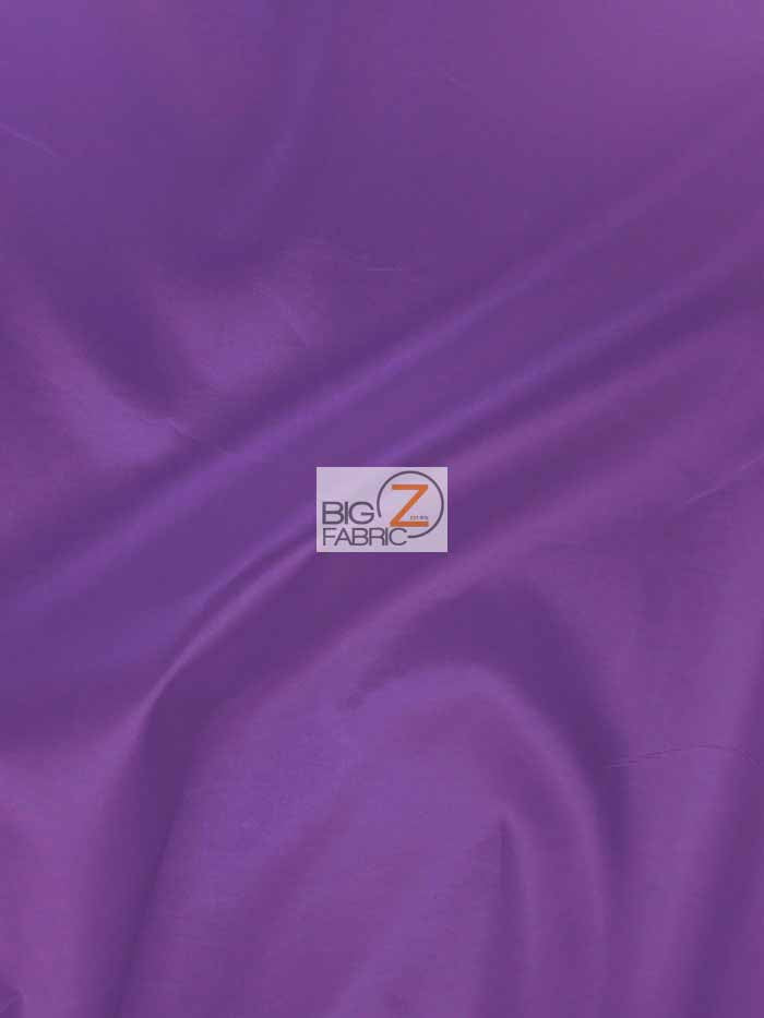 Solid Polyester Taffeta 58"/60" Fabric / Purple / Sold By The Yard