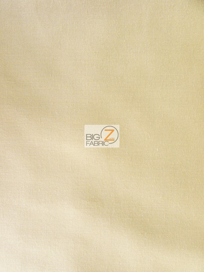 Poly Cotton Solid Fabric / Ivory / 30 Yard Bolt