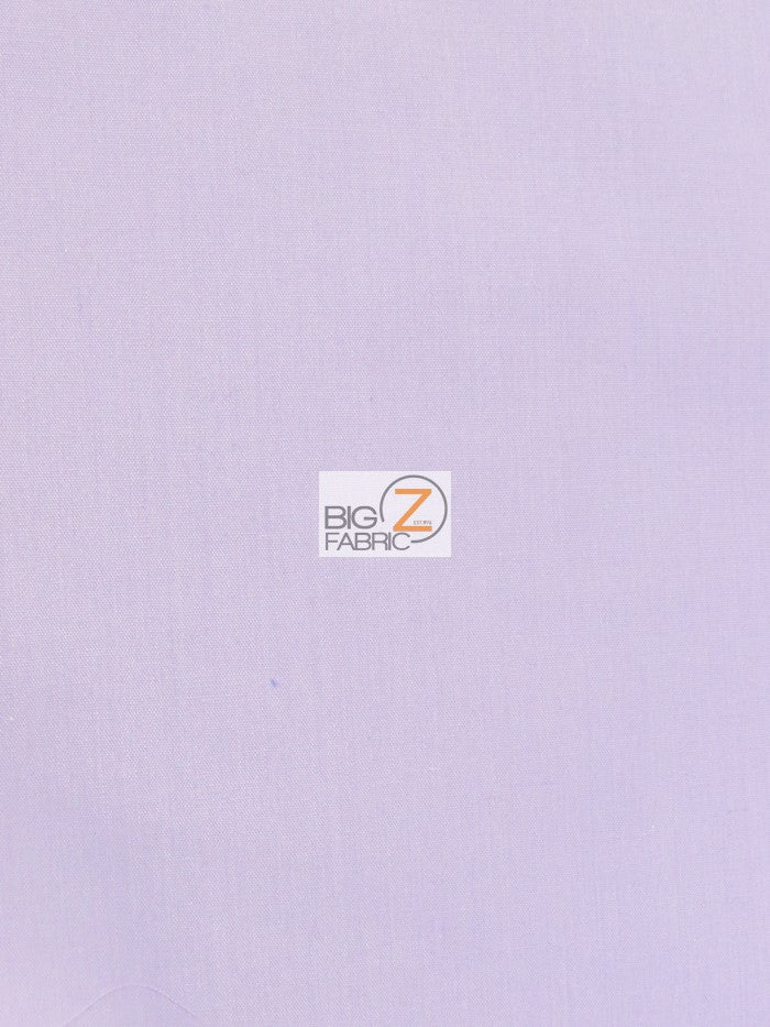 Poly Cotton Solid Fabric 58"/60" Width / Lavender / Sold By The Yard
