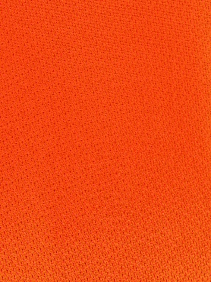 Sports Mesh Activewear Jersey Spandex Fabric / Orange / Sold By The Yard
