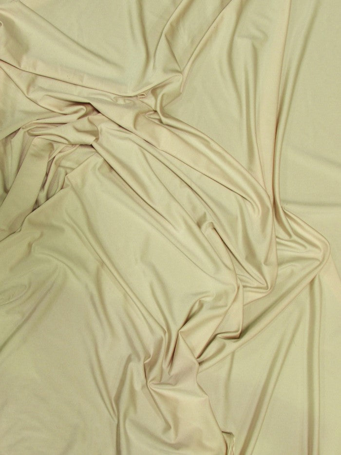 Solid Stretch Spandex Costume Nylon Fabric / Nude / Sold By The Yard