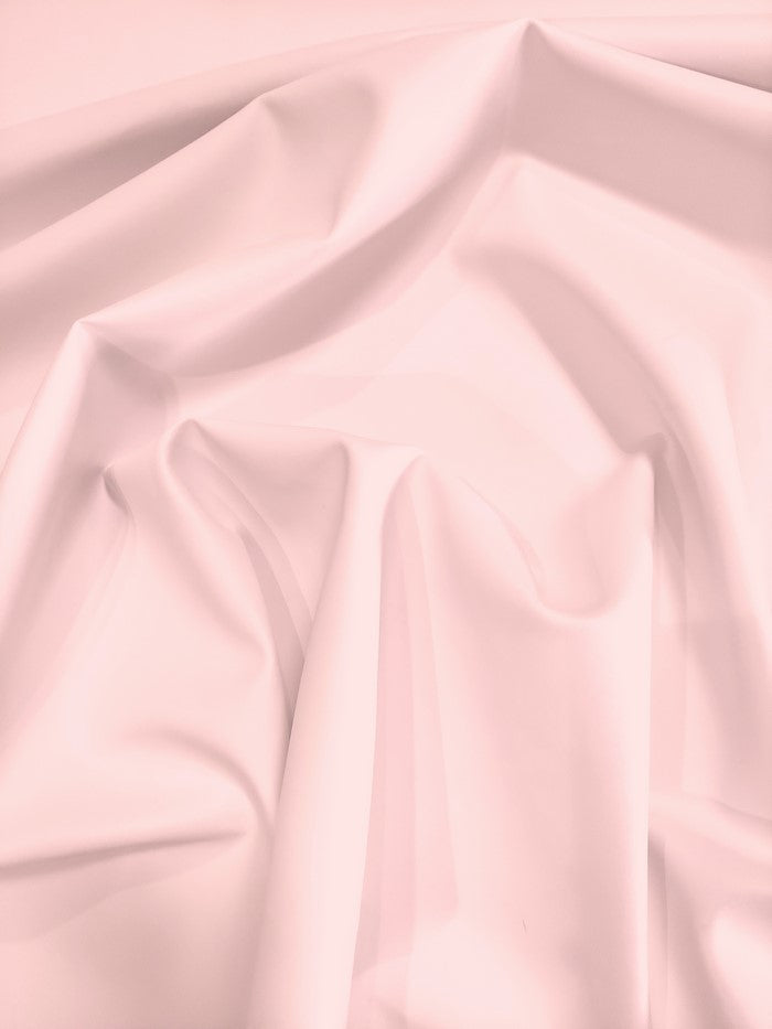Baby Pink Solid Soft Vinyl Fabric / Sold By The Yard