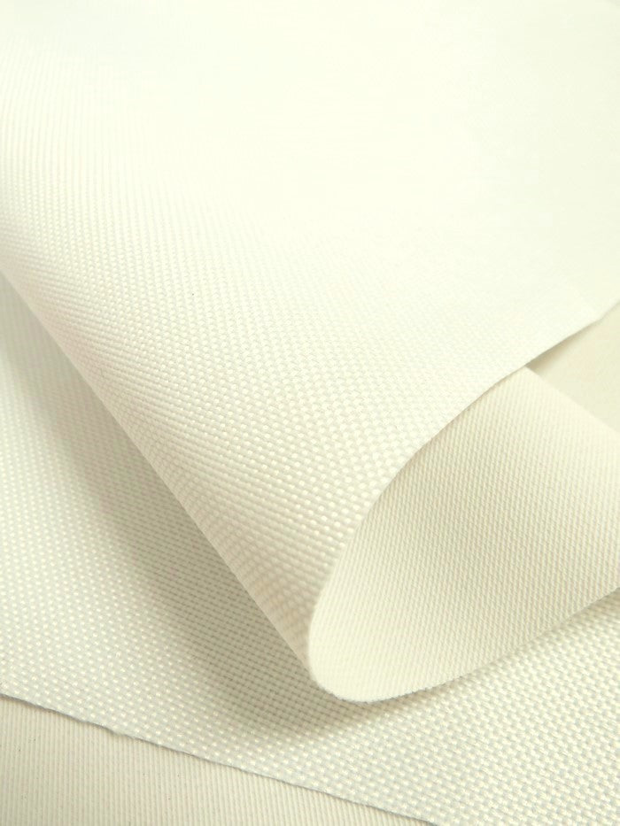 Premium Canvas PVC Outdoor Waterproof Fabric / Ivory / Sold By The Yard