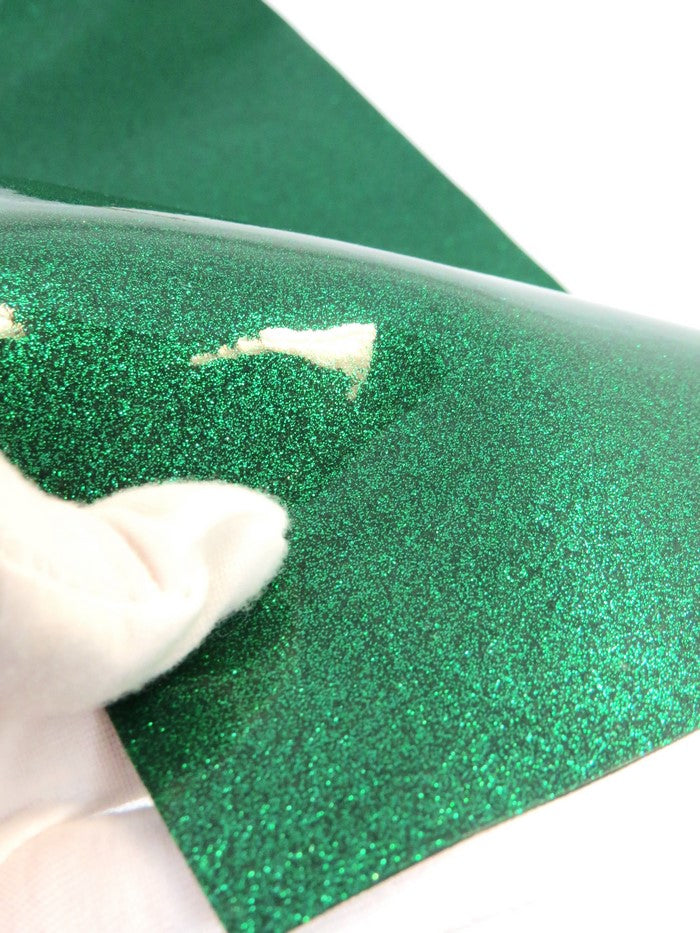 Ultra Sparkle Glitter Upholstery Vinyl Fabric DuroLast&reg; / LIME / Sold by The Yard - 0