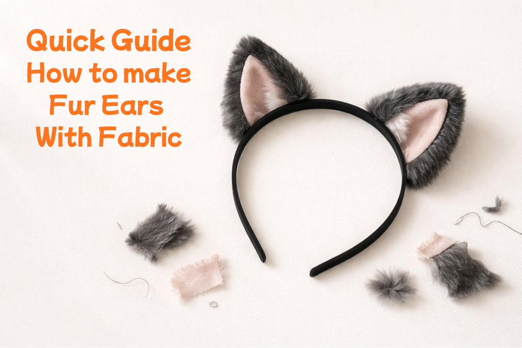 DIY Fabric Costume Ears(Easy Tutorial)