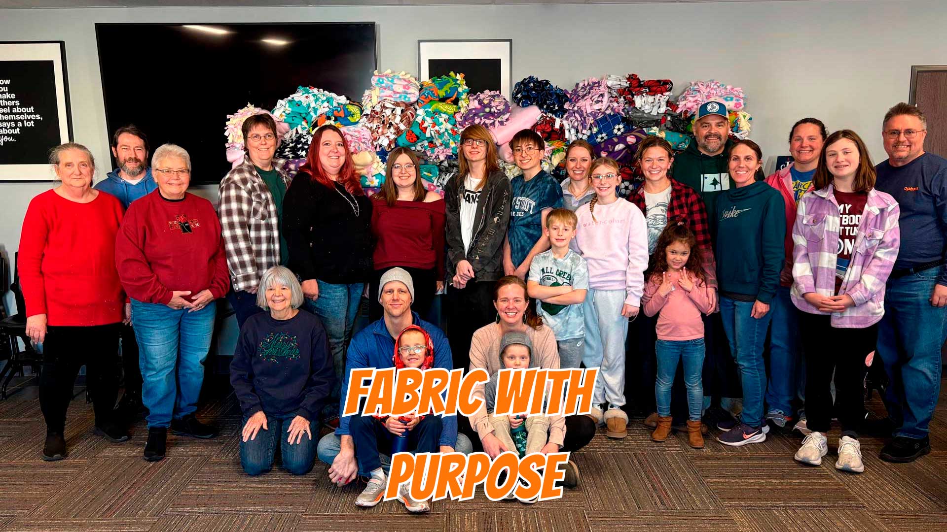 Giving Back: Big Z Fabric Supports Local Blanket Donation Project