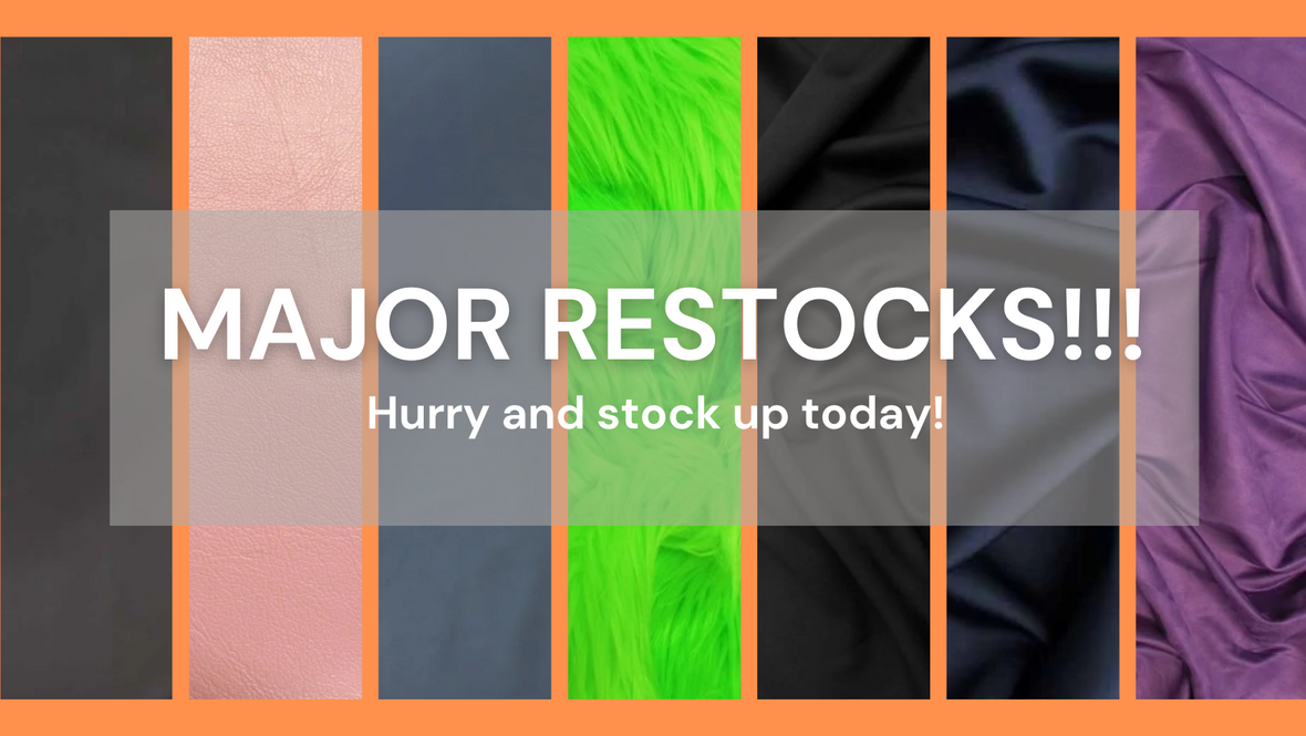 Major Restocks Now Available – Don't Miss Out!