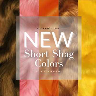 Announcing New Short Shag Colors: Coming Soon