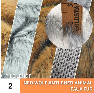 Introducing Neo Wolf Anti-Shed Faux Fur