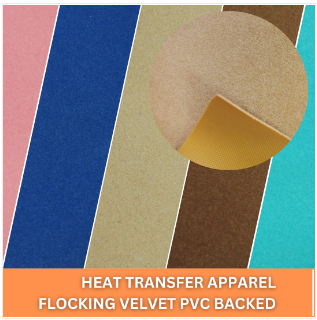 Suede Flocking What is Heat Transfer Flocking Suede | Big Z Fabric