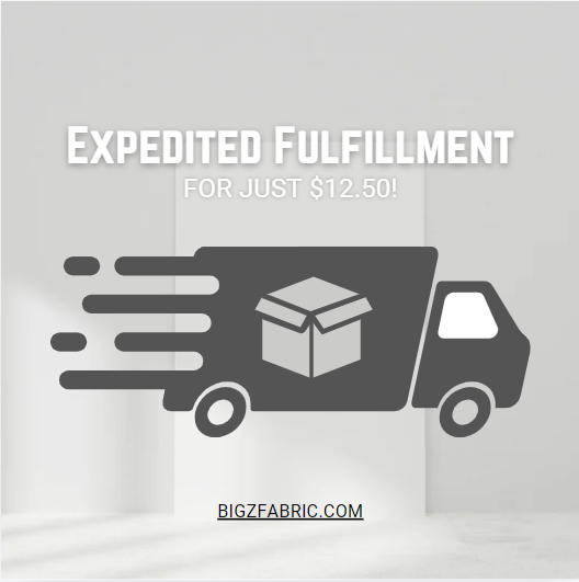 Get Your Order Faster with Our New Expedited Fulfillment Option!