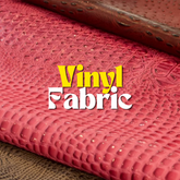 Faux Leather Fabric - Vinyl Fabric