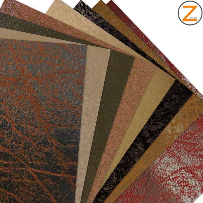 Distressed Pvc Pleather 2 Tone Distressed Granum PVC by the Roll | Big Z Fabric