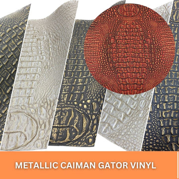 metallic-caiman-gator-vinyl