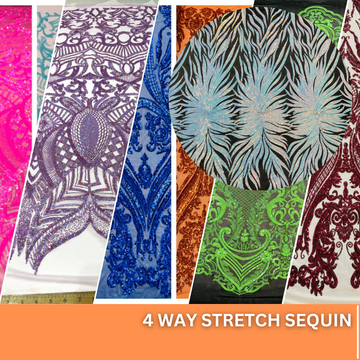 4 Way Stretch Sequin
