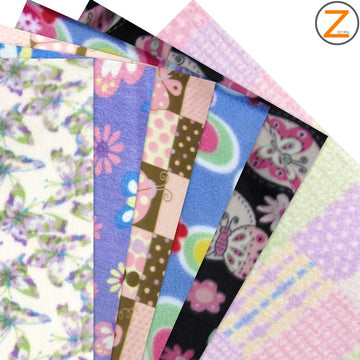 Butterfly Polar Fleece Fabric