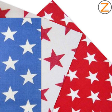 American Stars Poly Cotton Fabric