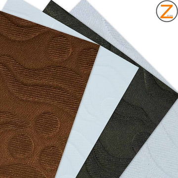 Astral Dots Vinyl Faux Fake Leather Embossed Fabric