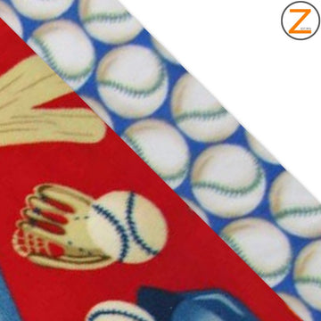 Sports Print Polar Fleece Fabric