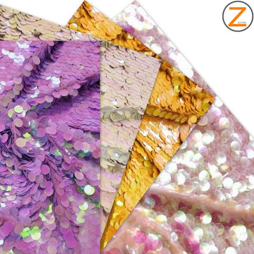 Big Dot Sequin Hologram Mesh Fabric/Lure<sup>TM</sup>