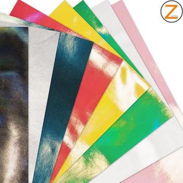 Cosplay Holographic Stretch Patent Vinyl Spandex Fabric