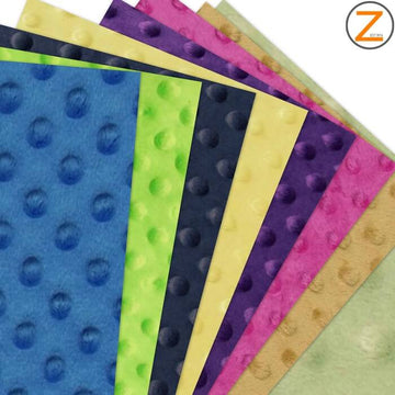 Minky Dimple Dot Baby Soft Fabric